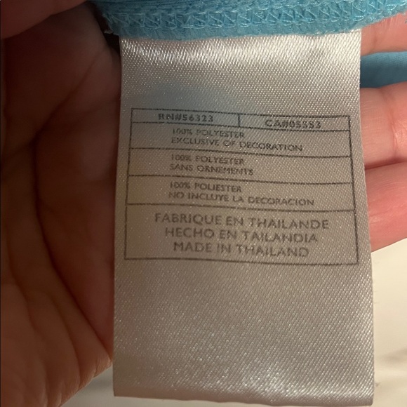 Nike Medium Women's Blue Graphic Dri Fit Top - Picture 3 of 4